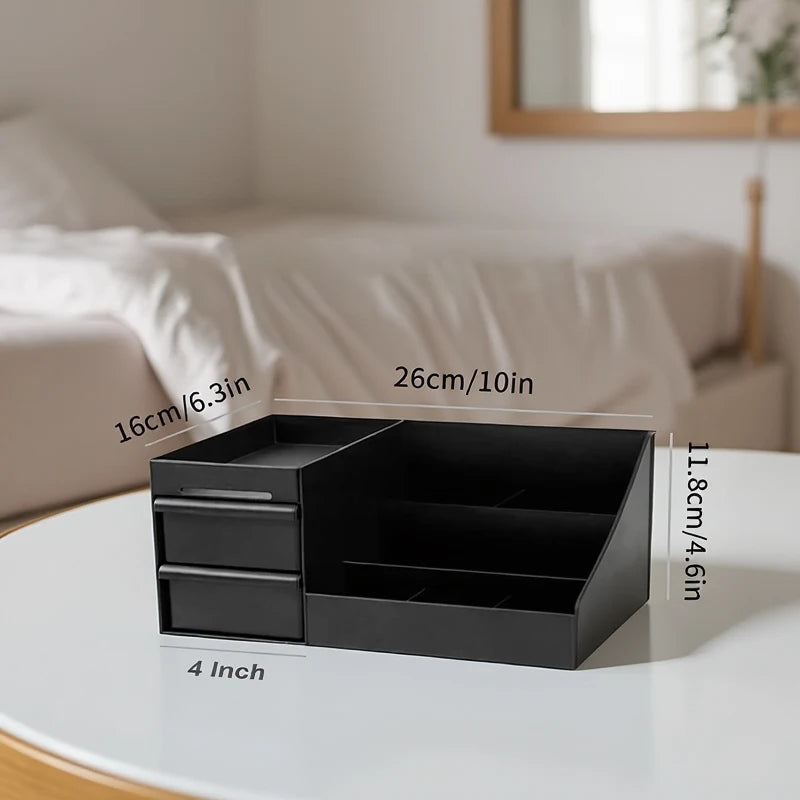 Cologne Organizer For Men, Perfume Stand, Bathroom Countertop Organizer With Drawers Cologne Holder For Dresser